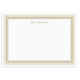 Khaki Classic Border Flat Note Cards Image 3 of 3